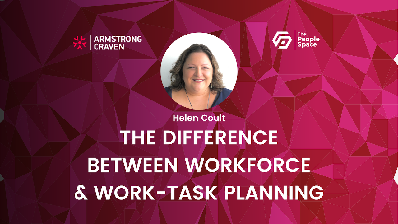 The Difference Between Workforce and Work-task Planning